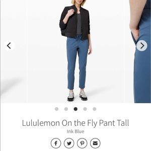 Lululemon On the Fly Pant Tall
